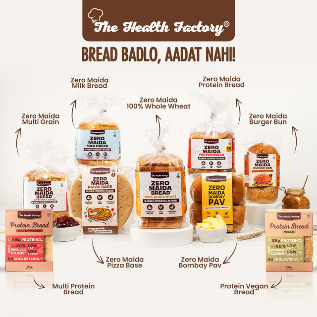 The Health Factory Multi Protein Bread | Clean Label - Not Brown
