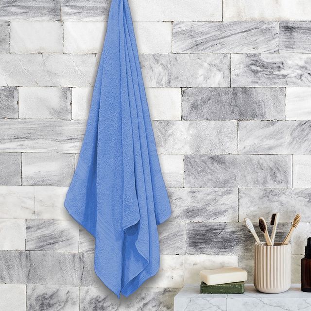 Sassoon Anatolia 100% Cotton Medium Bath Towel | Heaven | 60 x 120 cm