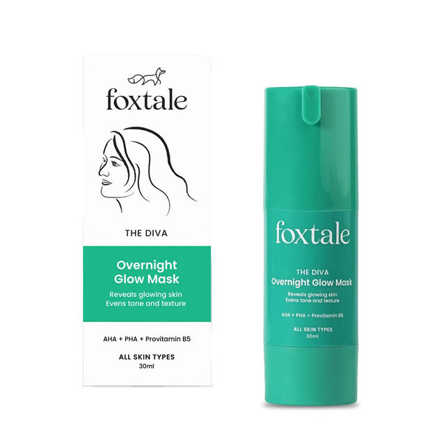 Foxtale The Diva Over Night Glow Face Mask