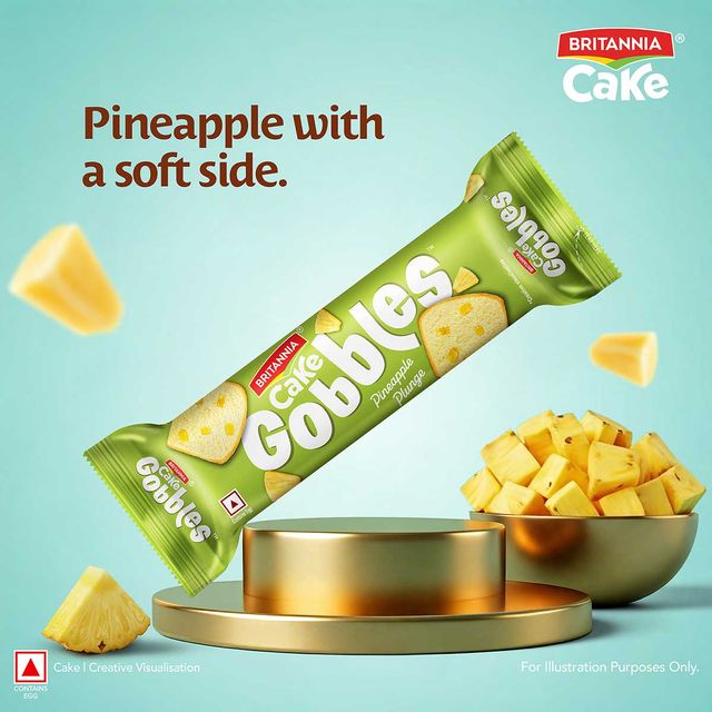 Britannia Pineapple Plunge Cake