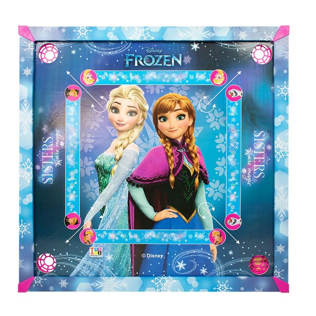 Itoys Carrom 26 x 26-frozen (Colour May Vary)