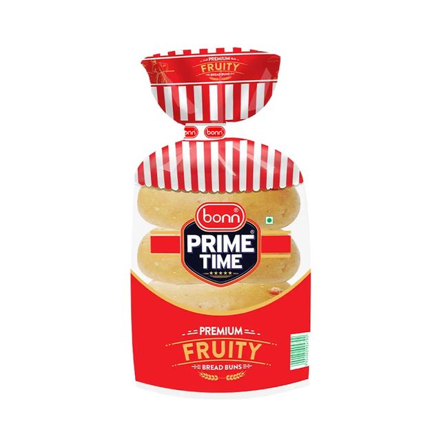 Bonn Prime Time Premium Fruity Bun Bread (6 Slice)