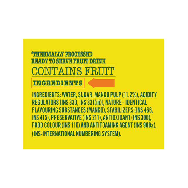 Frooti Mango Drink 1200 ml Combo