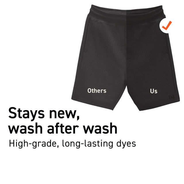 DaMENSCH Men's Workout Textured Shorts | Black - XL