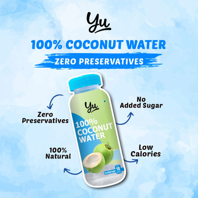 Yu 100% Natural Coconut Water | Pack Of 6
