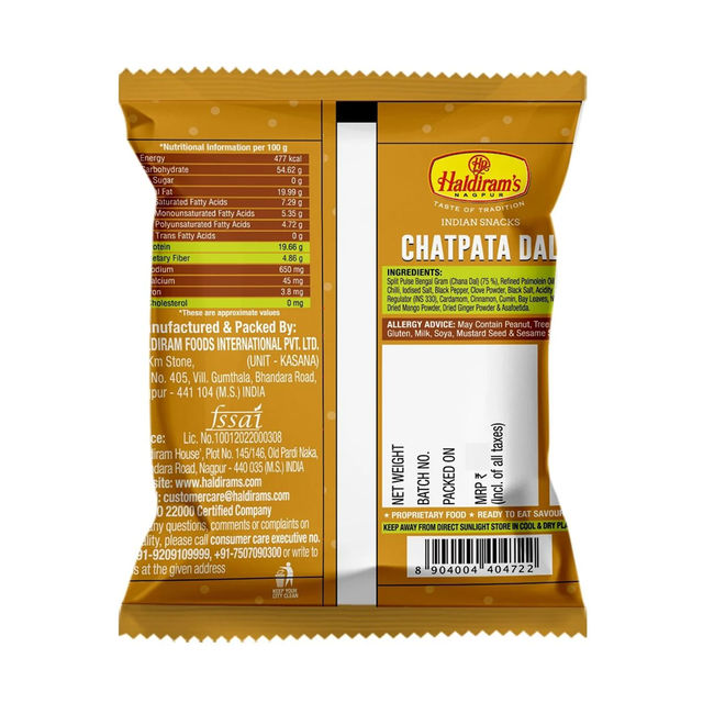 Haldirams Namkeen - Chatpata Dal