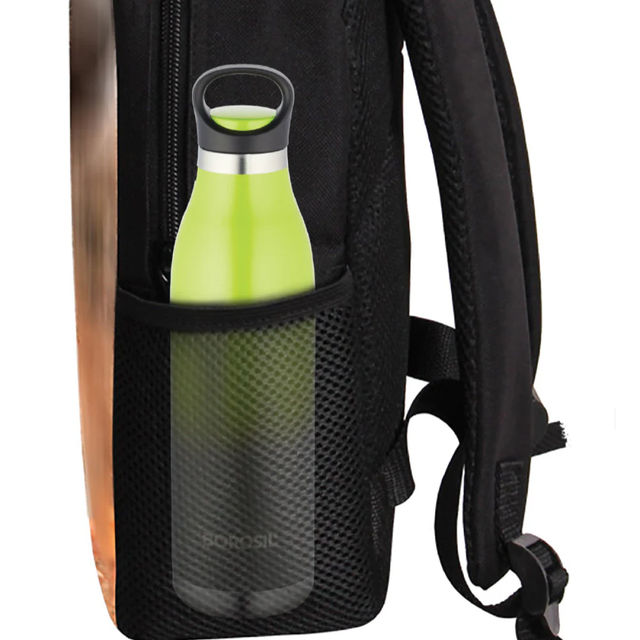 Borosil Stainless Steel Hydra Colourcrush Vacuum Insulated Flask Water Bottle - 700 ml | Green