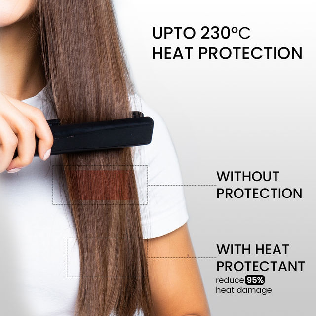 The Skin Story Heat Protection Hair Serum With UV Protection Adds Shine Anti-Frizz & Anti-Breakage