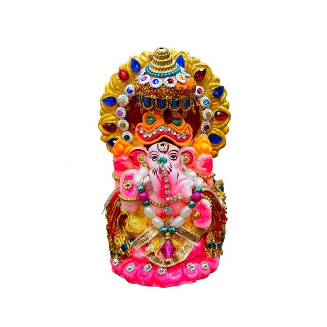 Diacraft Lakshmi Ganesh Idol - Diwali Puja | 4 Inch