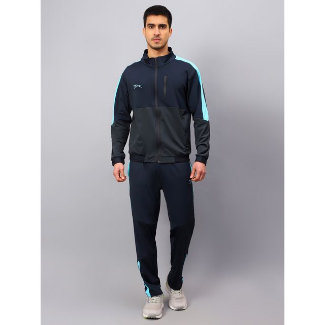 Shiv Naresh Unisex Tracksuit | SNTSW104M | Navy - L