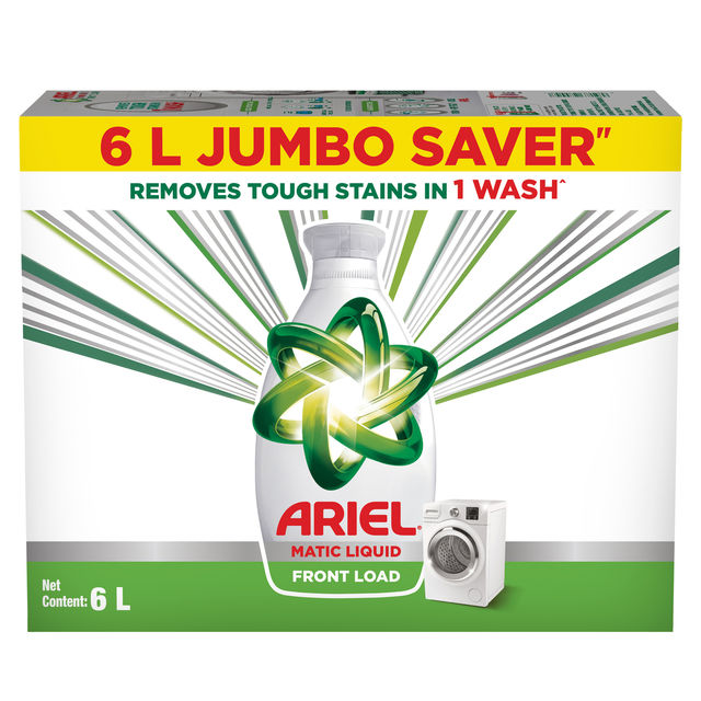Ariel Stain Removal Front Load Washing Machine Detergent Liquid