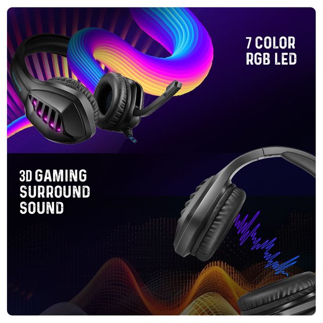 Cosmic Byte Gs430 Headset (Black)