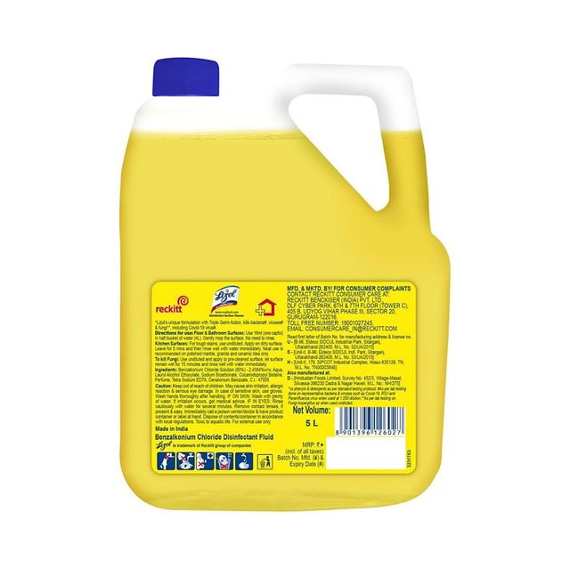 Lizol Citrus Floor Cleaner Liquid