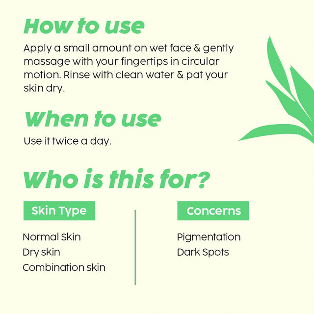 Plix Pineapple Juicy Cleanser with Niacinamide for De-pigmentation