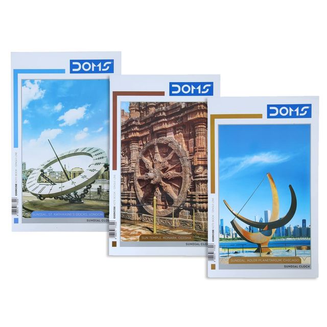 Doms Single Line (Sundial Series)Note Book 160 Pages