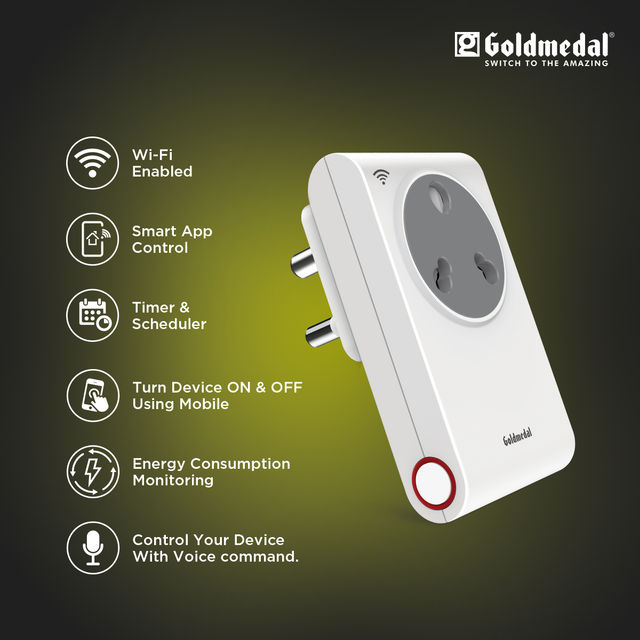 Goldmedal 16A Smart Wi-Fi Power Socket