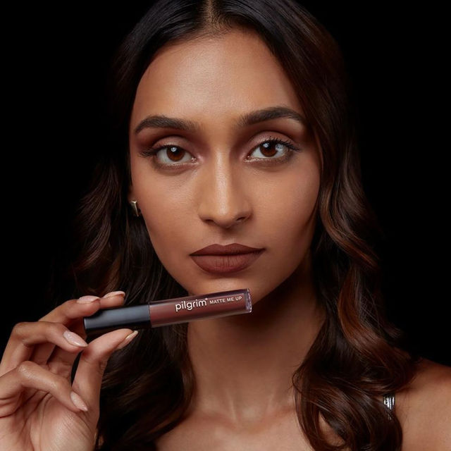 Pilgrim Matte Me Up! Liquid Lipstick - Bossy Brown
