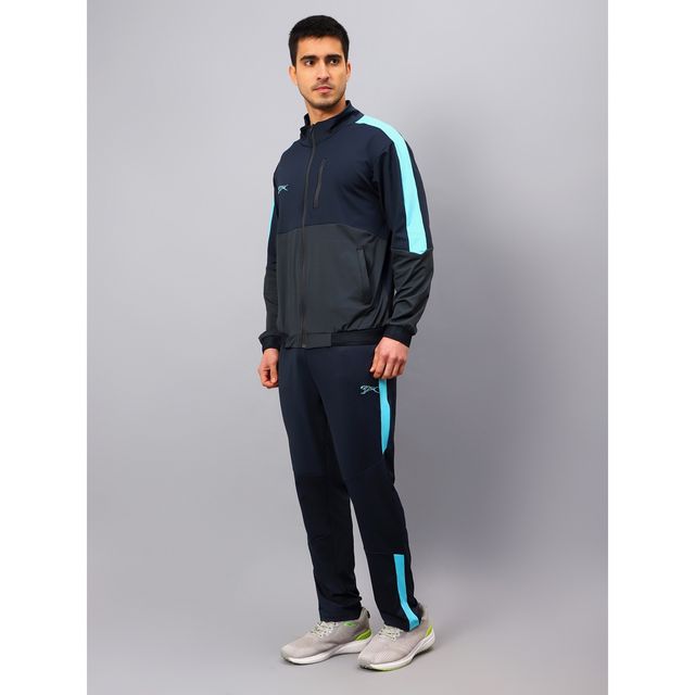 Shiv Naresh Unisex Tracksuit | SNTSW104M | Navy - L