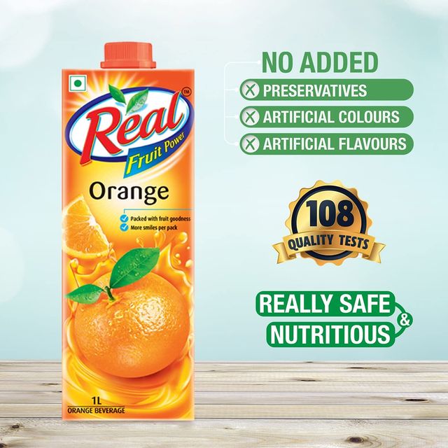 Dabur Real Fruit Power OrangeFruit Juice