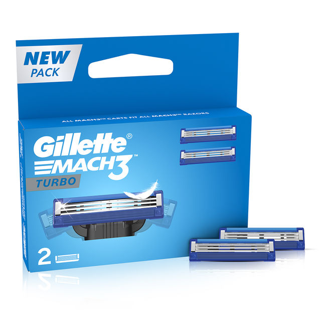 Gillette Mach3 Turbo Shaving Blade Cartridge