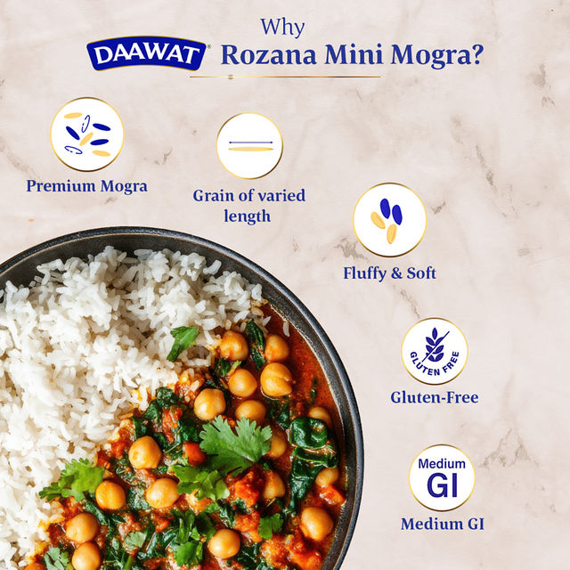 Daawat Rozana Mini Mogra Rice 5 kg Combo