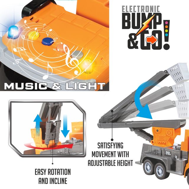 Itoys Bump N Go Telehandler (Colour May Vary)