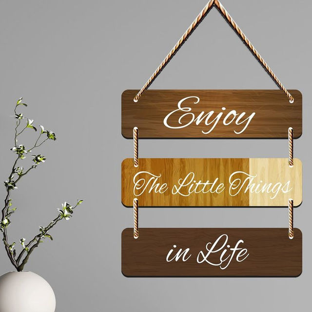 Saf Wall Hanging-Enjoy,The Littlethings,In Life
