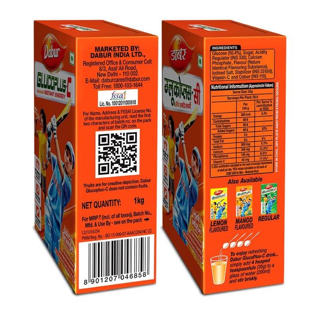 Dabur Health Care Orange Instant Powder Mix