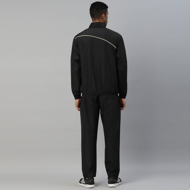 Dida Men's Sports Track Suit - Regular Comfortable Stretchable Dry-Fit | Black - L