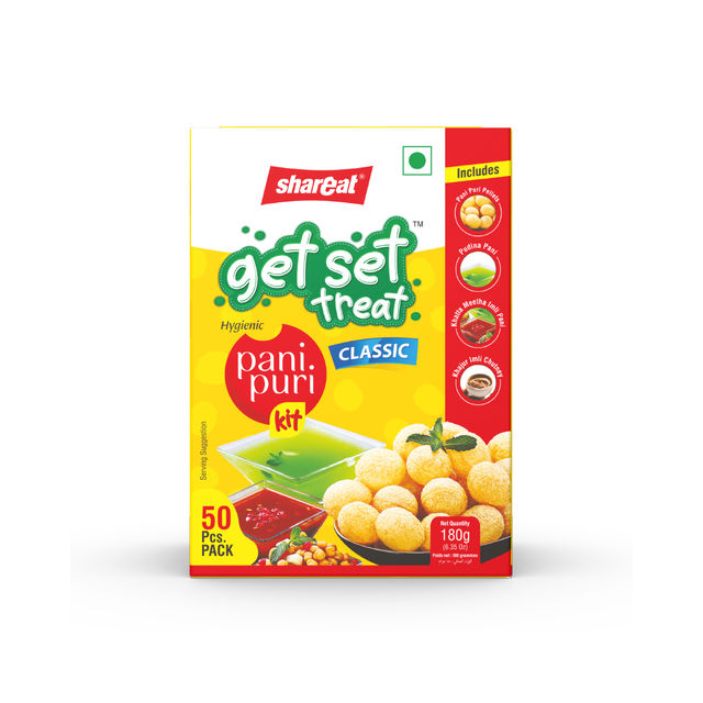 Shareat Premium Pani Puri Puchka Kit 215 g Combo