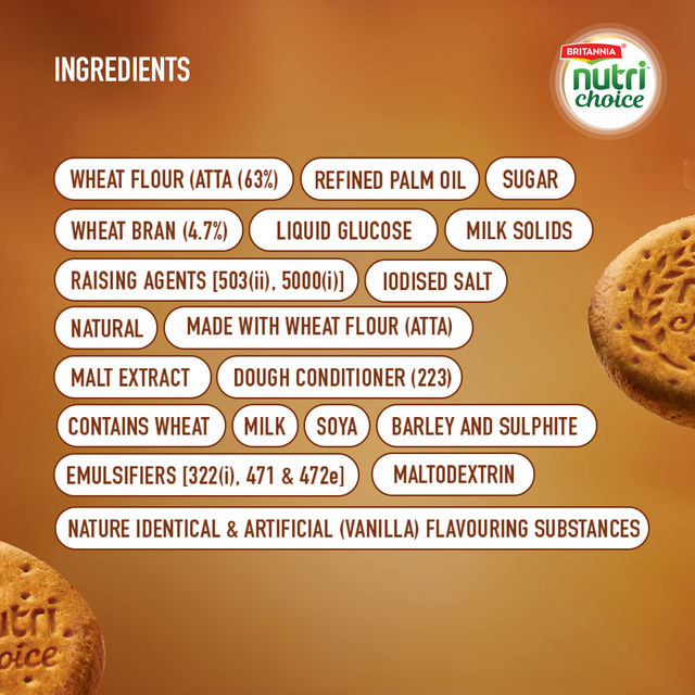 Britannia Nutrichoice Digestive High-Fibre Biscuits