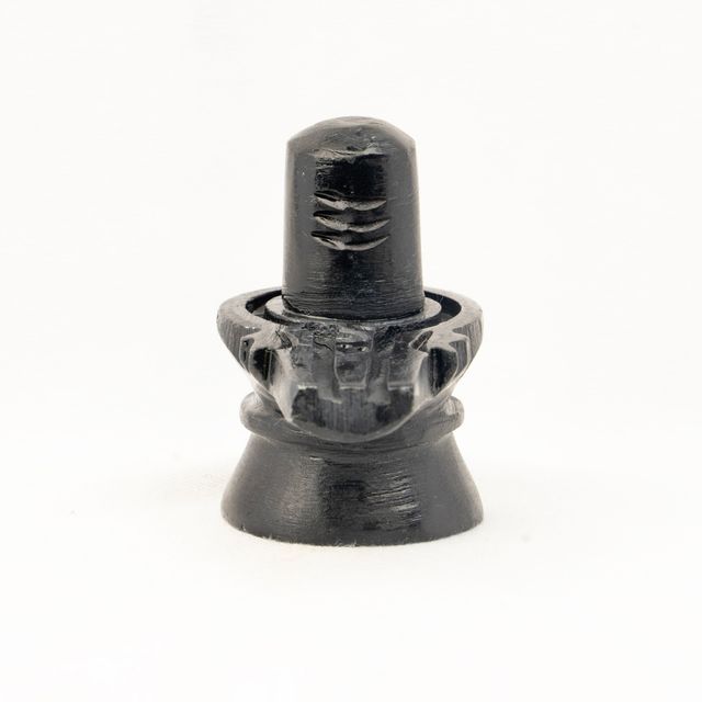 Aravi Marble Shivling 2.75 x 1.5 x 2.5 inch