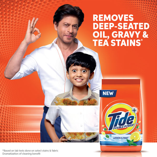 Tide Plus Detergent Washing Powder | Lemon & Mint 1 kg Combo