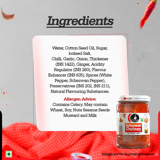 Ching's Secret Schezwan Chutney | Spicy And Tangy | Dip | Spread | Cook 590 g Combo