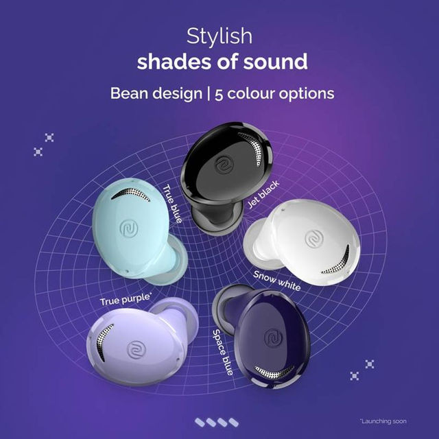 Noise Buds Trance with 45 Hrs Playtime, Low Latency (up to 40ms), HyperSync, and IPX5 Bluetooth Headset (Jet Black, True Wireless)