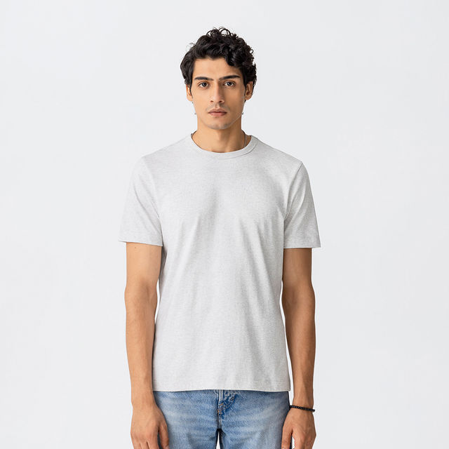 March Men's Cotton Heavy Crew | Marble - 2XL