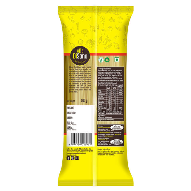 Disano Pastalicious Spaghetti Pasta 500 g Combo