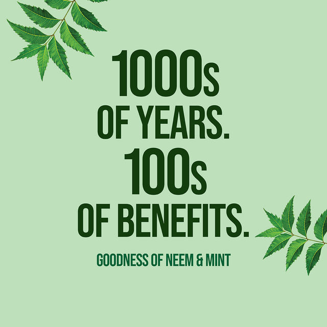 Neem Active Toothpaste | 100% Vegetarian | Enriched With The Power of Neem And Calcium