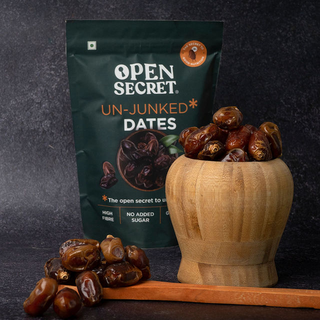 Open Secret Arabian Dates (Khajur) With Seed