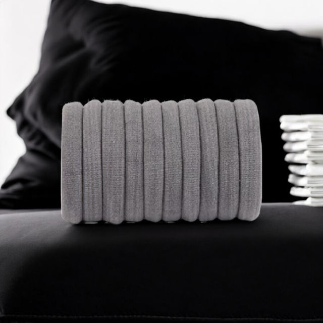 Pichai Rubber Hair Ties Grey