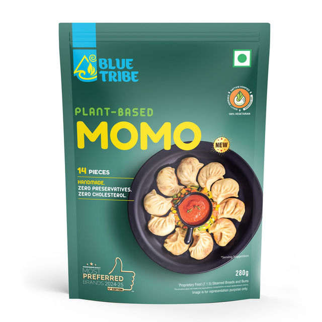 Blue Tribe Foods Plant Based Momo 100% Vegetarian