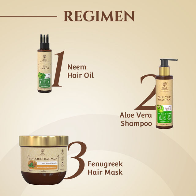 Khadi Essentials Fenugreek Hair Mask With Bhringraj Controls Hair Fall & Split Ends