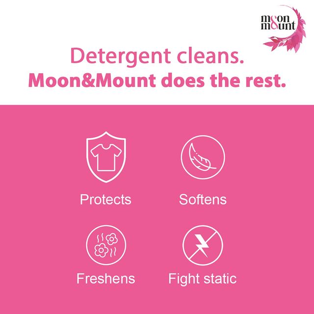 Moon&Mount Rose Top & Front Load Detergent Liquid