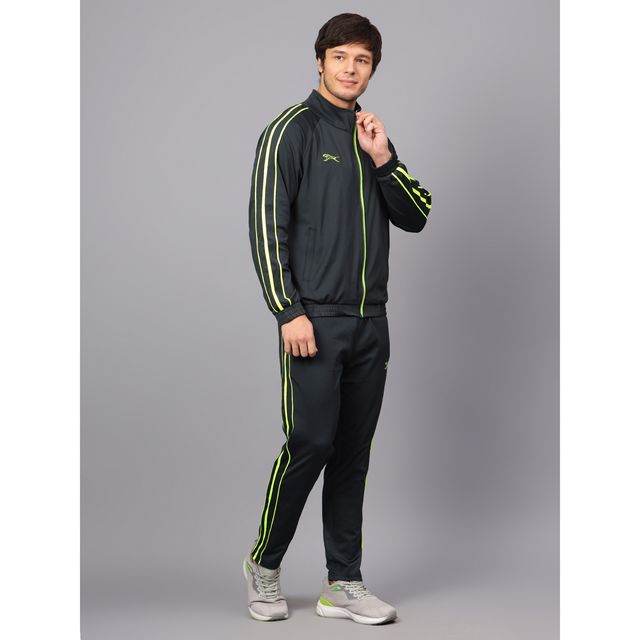 Shiv Naresh Unisex Tracksuit | SNTSW106M | D.Grey - XL