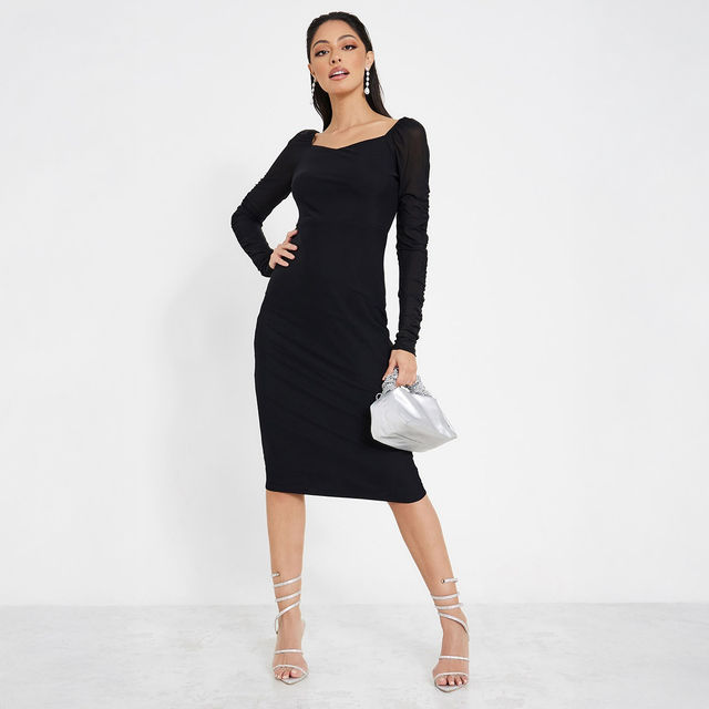 leila sequin bodycon mini dress LEILA Mini Sequin Dress in TANZANITE  OFUURE