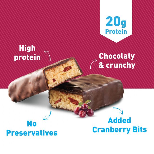 Pro.Fitness Protein Bar - Choco Peanut Butter (60g) & Pro.Fitness Protein Bar - Choco Berry (60g) Combo