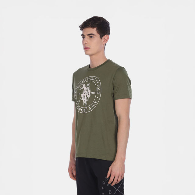 U.S. Polo Assn. | T-Shirts | XL | Pack of 1 | Olive
