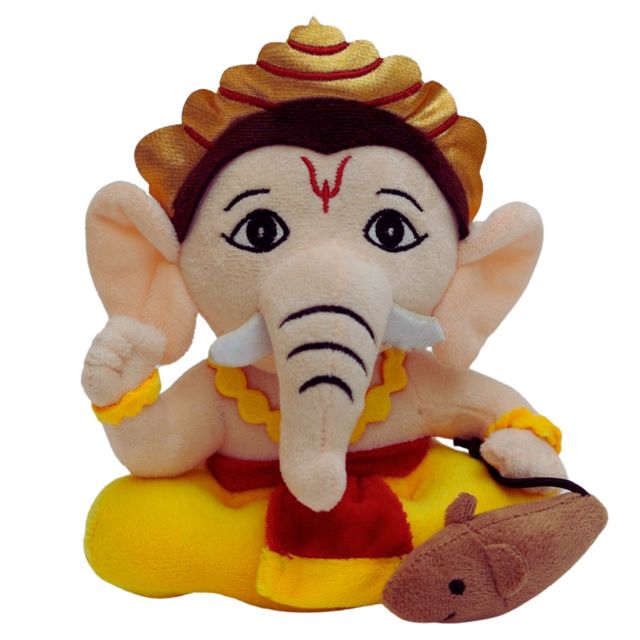 Panda's Box Mantra Chanting Baby Ganesha | Small - 20 cm