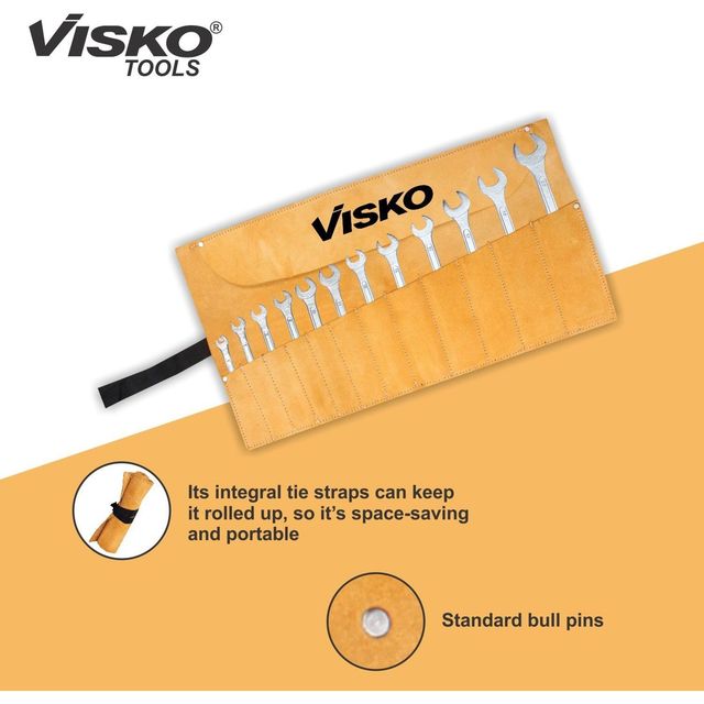 Visko Vlb 011 Tools Bag With 12 Spanner Pockets, Multipurpose Resin Tool Bag