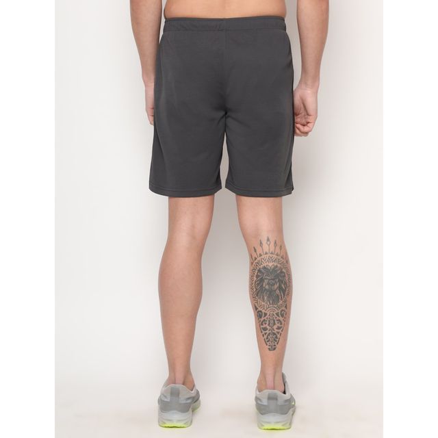 Dida Men's Sports Short | Regular Comfortable Stretchable Dry-Fit - L | Grey